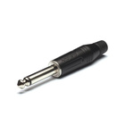 Amphenol Audio Jack Plug 1/4 in Cable Mount Phone Plug Plug 10A