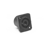 Amphenol Audio Chassis Mount Loudspeaker Connector Plug, 4 Way, 30A, Solder Termination
