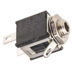Switchcraft Jack Connector 2.5 mm Chassis Mount Mono Socket, 2Pole