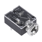 Decelect Jack Connector 3.5 mm PCB Mount Stereo Socket