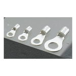 JST Uninsulated Ring Terminal, 8mm Stud Size, 0.25mm² to 1.65mm² Wire Size