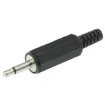 Lumberg Jack Connector 3.5 mm Cable Mount Mono Plug, 2Pole 1A