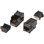Bel-Stewart Jack Connector Panel Mount RJ45 Jack Socket 1.5A