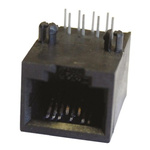 Bel-Stewart Jack Connector Through Hole RJ45 Jack Socket, 8Pole