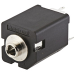 Amphenol Jack Connector 3.5 mm PCB Mount Stereo Socket, 5Pole 10A