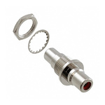Switchcraft Red Panel Mount RCA Socket, Nickel