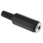 Lumberg Jack Connector 3.5 mm Cable Mount Stereo Socket, 3Pole 1A
