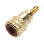 RS PRO Panel Mount Loudspeaker Connector Socket, 1 Way, 30A, Solder Termination