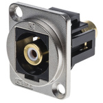 RS PRO White Panel Mount RCA Socket