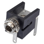 Lumberg Jack Connector 2.5 mm PCB Mount Mono Socket, 2Pole 300mA