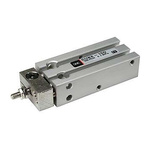 SMC Pneumatic Multi-Mount Cylinder CUK Series, Double Action, Single Rod, 10mm Bore, 15mm stroke