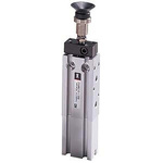 SMC Pneumatic Multi-Mount Cylinder ZCUK Series, Double Action, Single Rod, 32mm Bore, 25mm stroke