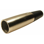RS PRO Cable Mount XLR Connector, Female, 7 Way, Silver Plating