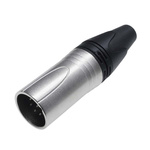 RS PRO Cable Mount XLR Connector, Male, 75 V, 6 Way, Nickel Plating