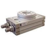 Rotary table basic rack and pinion type size 30 with internal damper 180 degree rotation