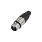 Re-An Products Cable Mount XLR Connectors, Female, 5 Way