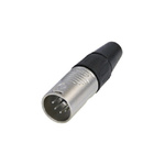 Re-An Products Cable Mount XLR Connectors, Male, 5 Way
