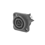Re-An Products Chassis Mount XLR Connector, Female