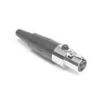 Amphenol Audio Cable Mount XLR Connector, Female, IP00, 50 V, 5 Way, Nickel Plating