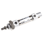 SMC Pneumatic Roundline Cylinder 20mm Bore, 25mm Stroke, C85 Series, Double Acting