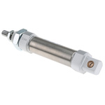SMC Pneumatic Roundline Cylinder 25mm Bore, 50mm Stroke, C85 Series, Double Acting