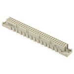 RS PRO 64 Way 2.54mm Pitch, Type C Class C1, 2 Row, Straight DIN 41612 Connector, Socket