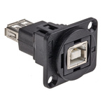 RS PRO XLR Panel Mount XLR Connector, Female, Nickel Plating