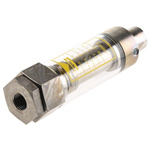Parker Flowline Series Variable Area Flow Meter for Liquid, 0.2 L/min Min, 2 L/min Max