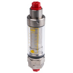 Parker UCC Flowline Series Variable Area Flow Meter for Liquid, 2 L/min Min, 20 L/min Max