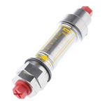 Parker Flowline Series Variable Area Flow Meter for Liquid, 5 L/min Min, 46 L/min Max