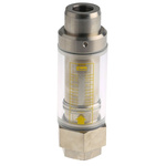 Parker UCC Flowline Series Variable Area Flow Meter for Liquid, 5 L/min Min, 55 L/min Max