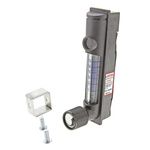 Key Instruments MR3000 Series Variable Area Flow Meter for Liquid, 5 ccm Min, 110 cm³/min Max