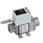 SMC PF3W7 Series Integrated Display Flow Sensor, 5 l/min Min, 40 L/min Max