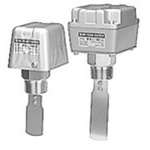Paddle flow switch dripproof 36 - 2600 l/min 1" port brass + FPM