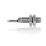 RS PRO Panel Mount Hall Effect Sensor, NPN Output, 24 V dc, Barrel Body, 40V