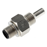 Turck FCS Series Remote Sensor Flow Sensor for Gas, Liquid, 1 (Water) cm/s, 3 (Oil) cm/s Min, 150 (Water) cm/s, 300