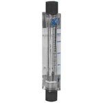 Key Instruments FR5000 Series Variable Area Flow Meter for Gas, 100 L/min Min, 1400 L/min Max