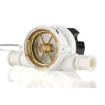 Gems Sensors RFO Series RotorFlow Electronic Flow Sensor for Liquid, 2 L/min Min, 20 L/min Max
