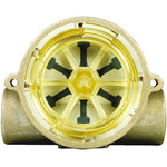 Gems Sensors RFS Series RotorFlow Electronic Flow Sensor for Liquid, 2 L/min Min, 20 L/min Max