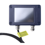 Calex PM-MA-21-CT-CRT-MSD mA Output Signal Touch Screen Display Infrared Temperature Sensor, 1m Cable, -20°C to +1000°C