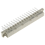 ERNI STVC 32 Way 2.54mm Pitch, Type C Class C2, 2 Row, Vertical DIN 41612 Connector, Socket
