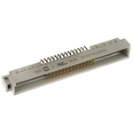 Harting 42 + 6 Way 2.54mm Pitch, Type M Class C2, 3 Row, Right Angle DIN 41612 Connector, Plug
