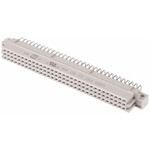 Harting 64 Way 2.54mm Pitch, Type R Class C2, 3 Row, Right Angle DIN 41612 Connector, Socket