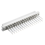 Harting 32 Way 5.08mm Pitch, Type D Class C2, 2 Row, Straight DIN 41612 Connector, Socket