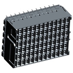 TE Connectivity, STRADA Whisper 2.5 (Column) mm, 3.9 (Row) mm Pitch High Speed Backplane Connector, Female, Straight, 6