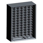 TE Connectivity, STRADA Whisper 3.9mm Pitch High Speed Backplane Connector, Female, Straight, 6 Column, 12 Row, 72 Way