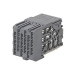 Molex 2.35mm Pitch 3 Pair Backplane Connector, Female, Right Angle, 6 Column, 6 Row, 36 Way, 171510