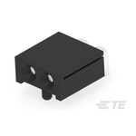 TE Connectivity, ICCON 6mm Pitch Power Backplane Power Connector, Socket, Right Angle, 2 Column, 1 Row, 2 Way, 2367