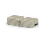 TE Connectivity, Z-PACK HM 2mm Pitch Hard Metric Type A Backplane Connector, Female, Right Angle, 22 Column, 5 Row, 110