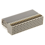 TE Connectivity, Z-PACK HM 2mm Pitch Hard Metric Backplane Connector, Female, Right Angle, 22 Column, 5 Row, 110 Way